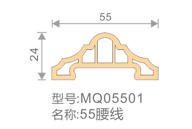 55腰線-MQ05501-全屋整裝集成墻面效果圖